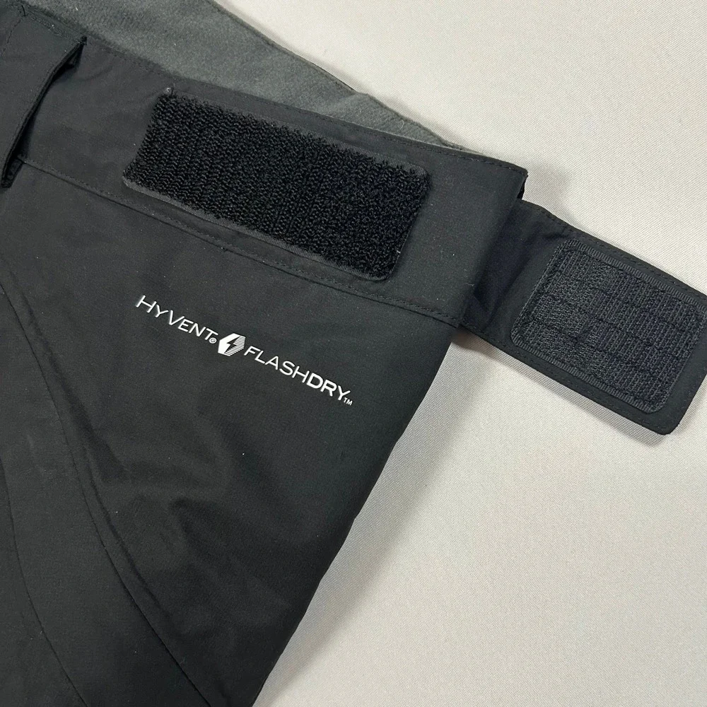 The North Face Summit Series Ski Pants Mens L Black HyVent RECCO Waterproof Snow